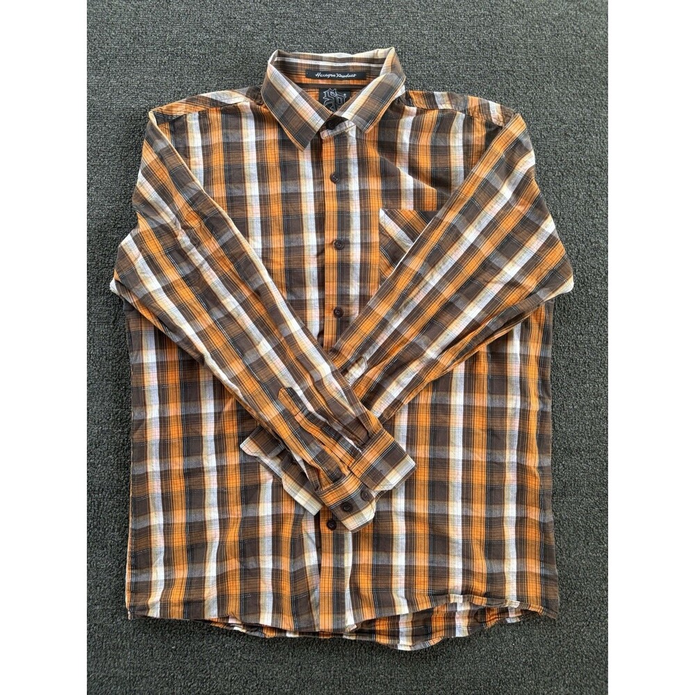 South‎ Pole Men's Western Style Cotton Pearl Snap Shirt Size XL